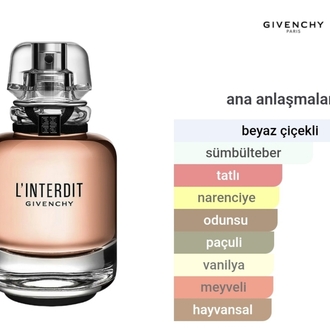 Givenchy L'lnterdit Kadın Parfümü Edp 80ml