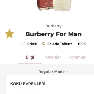Burberry Classic For Men Edt Erkek Parfümü 100ml