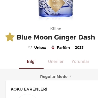Kilian Blue Moon Ginger Dash Edp Unisex 50ml