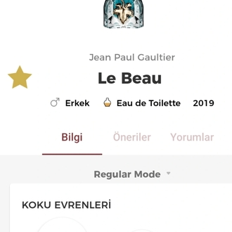 Jean Paul Gaultier Le Beau Edt Erkek Parfümü 125ml