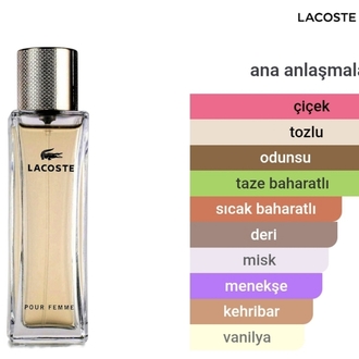 Lacoste Pour Femme Kadın Parfümü Edp 90ml