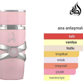Lattafa Yara Edp Kadın Parfümü 100ml 