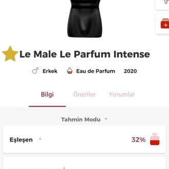 Jean Paul Gaultier Le Male Le Parfum İntense Edp Erkek Parfümü 125ml