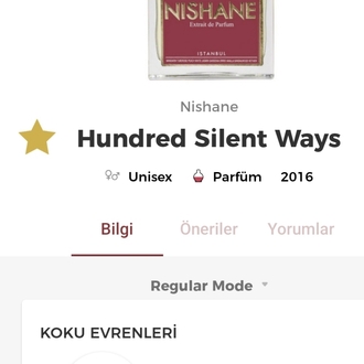 Nishane Hundred Silent Ways Edp Unisex Parfüm 100ml