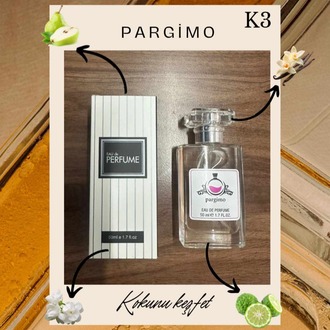 Pargimo K-3 Kadın Parfümü 50 ml  (Prada Paradoxe Edp)