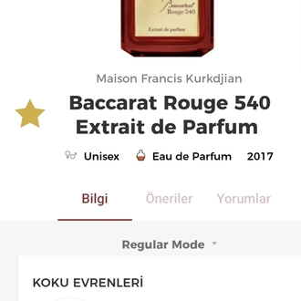 Baccarat Rouge 540 Maison Francis Kurkdjian Extrait De Parfum 70ml
