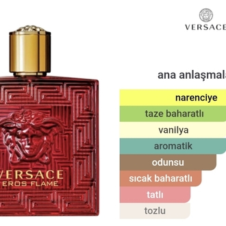 Versace Eros Flame Erkek Parfümü Edp 100ml