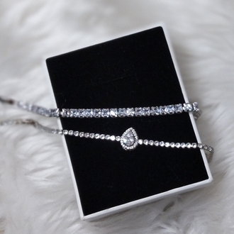 Silver Baget Su Yolu Bileklik