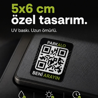ParkALO Akıllı QR Araç Etiketi