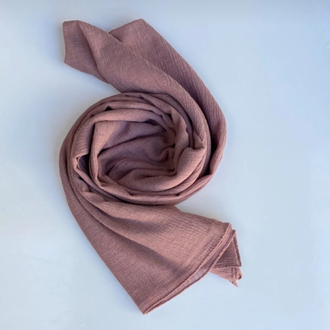 Kroren Daisy Şal Koyu Pudra