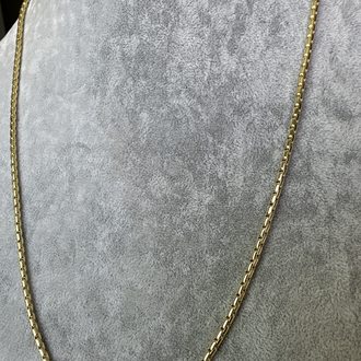 Altın Zincir Halat Kolye 