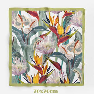 Floral Desen Şal