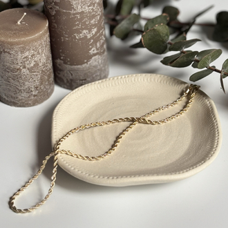 Kuyumcu Model Burgu Kolye Gold