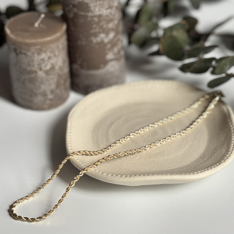 Kuyumcu Model Burgu Kolye Gold