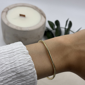Xuping Minimal Yılan Zincir Gold