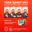 Türk İşaret Dili - Orta Seviye B1 - Yüksek Seviye B2 Eğitimi (Online Zoom)