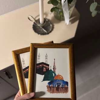 üç mescid (baskı)✨