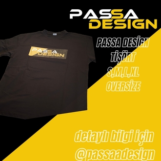 PASSA DESİGN TİŞÖRT 