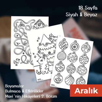 4.SAYI - ARALIK / Pastel Çocuk / Aktivite ve Boyama Dergisi