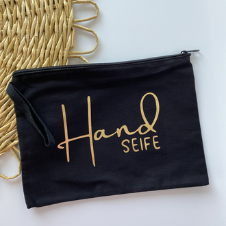 Hand Seife Siyah Renk Clutch 