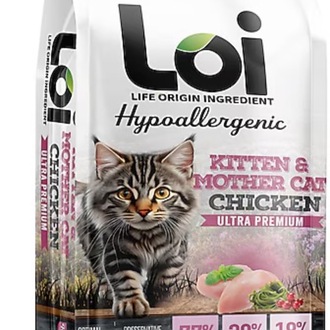 Loi Tavuklu Yavru Kedi Maması 15KG