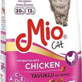 Mio Yetişkin Tavuklu Kedi Maması 12KG
