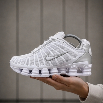 ​Nike Shox TL - White / Metallic Silver

