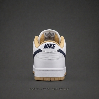 Nike Dunk Low White Navy Gum