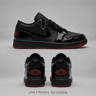 Nike Air Jordan 1 Low Patent Bred