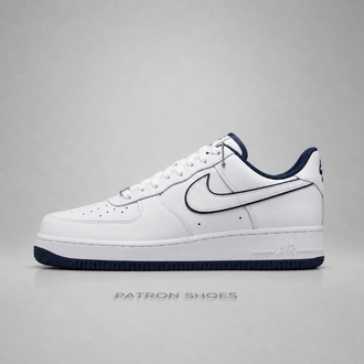 Nike Air Force 1 '07 Low White Navy