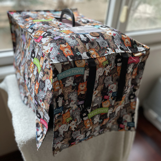 MeowPower Siyah - Box Örtüsü