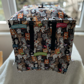 MeowPower Siyah - Box Örtüsü