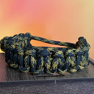 Kaplan Düğümü Paracord Erkek/Kadın Bileklik