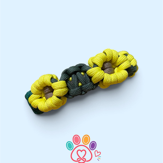 Papatya Desenli Paracord Tasma
