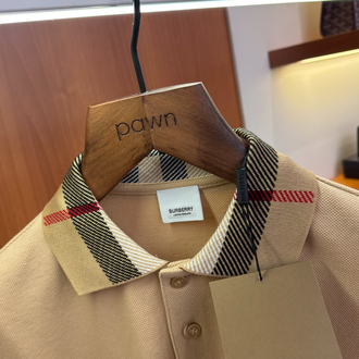 Burberry Özel Kumaşlı Ekose Detaylı T-shirt