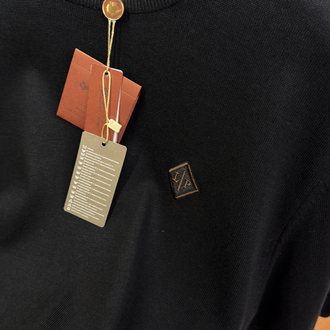 Loro Piana Logo İşlemeli Keten ve İpek Karışımlı T-shirt