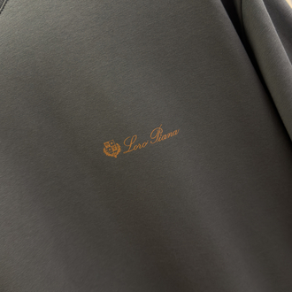Loro Piana Merserize Kumaş Grimenaj T-shirt