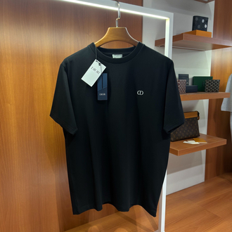 Dior Mini Logo İşlemeli T-shirt