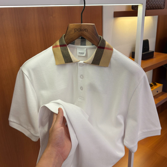 Burberry Özel Kumaşlı Ekose Detaylı T-shirt