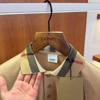 Burberry Özel Kumaşlı Ekose Detaylı T-shirt