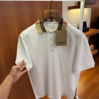 Burberry Özel Kumaşlı Ekose Detaylı T-shirt