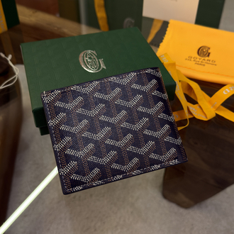 Goyard Logo Damier Cüzdan