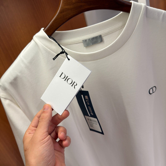 Dior Mini Logo İşlemeli T-shirt