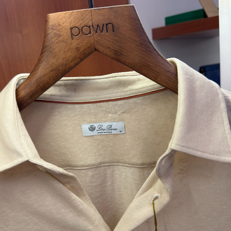 Loro Piana Krem Özel Kumaş Gömlek