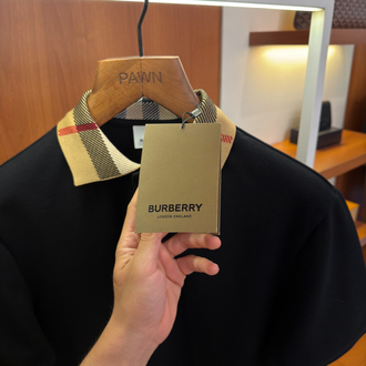 Burberry Özel Kumaşlı Ekose Detaylı T-shirt