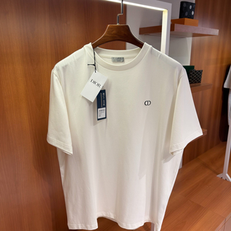 Dior Mini Logo İşlemeli T-shirt