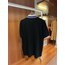 Gucci Siyah Logo İşlemeli Polo Yaka T-shirt