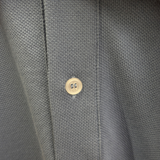 Dior Füme CD Logo İşlemeli Polo Yaka T-shirt