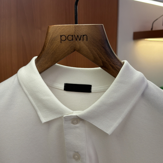 Prada Logo İşlemeli Polo Yaka T-Shirt