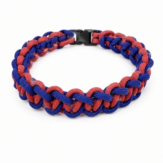 PawRoots El Yapımı Paracord Köpek Tasması + paslanmaz çelik isimlik